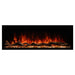 Modern Flames Landscape Pro 58'' Electric Fireplace Wall Mount Studio Suite | White Ready to Paint