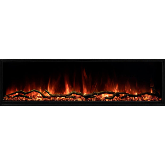 Modern Flames Landscape Pro Slim 56" Built In Linear Electric Fireplace