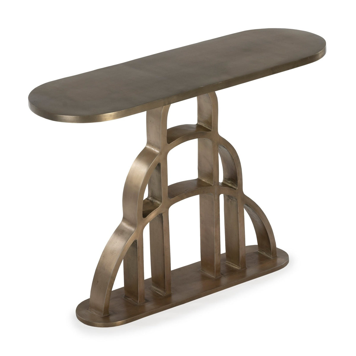 Archie Console Union Home Archie Console In Antique Brass LVR00652