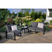 LuxCraft Lanai Deep Seating Loveseat