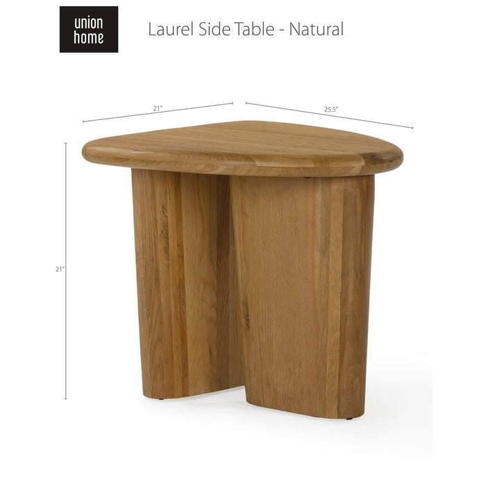 Union Home Laurel Side Table - Natural LVR00342