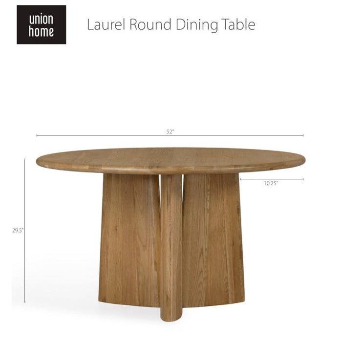 Union Home Laurel Round Dining Table DIN00217
