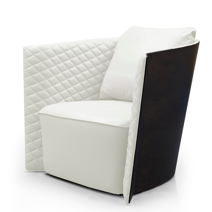 Bellini Modern Living Lauren Chair White Lauren CH WHT