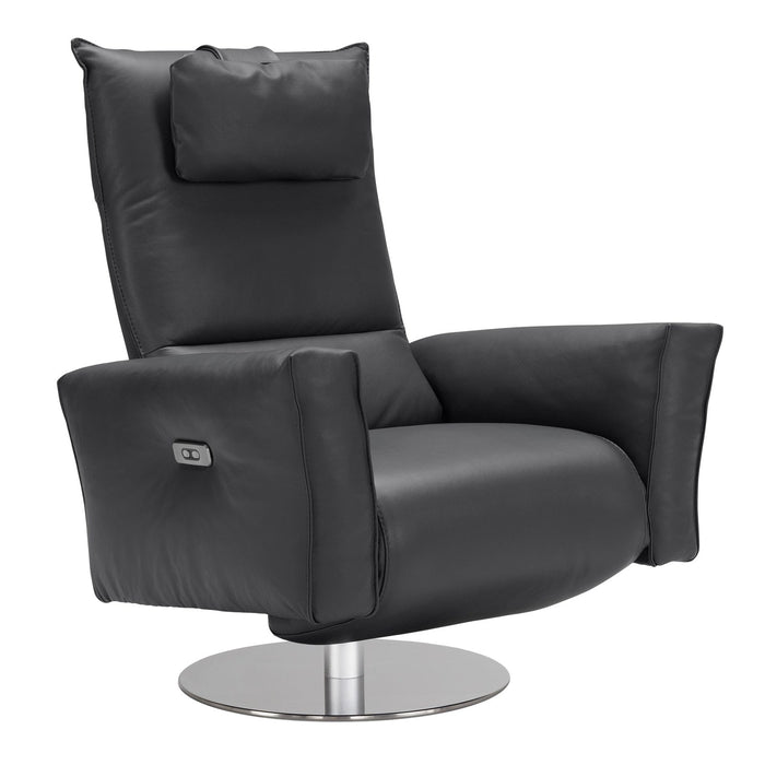 Bellini Modern Living Liliana Recliner Accent Chair Anthracite DANDY 05 Liliana ANT