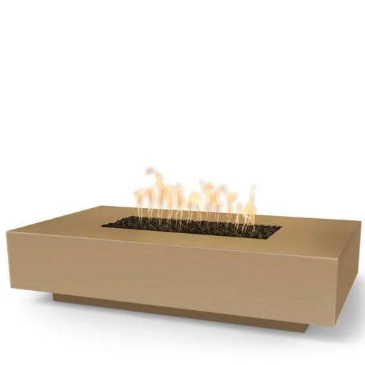 The Outdoor Plus Cabo Linear Fire Pit | Powder Metal Coat