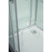 Maya Bath White Platinum Lucca Steam Shower - Right 204