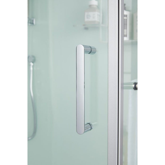 Maya Bath White Platinum Lucca Steam Shower - Right 204