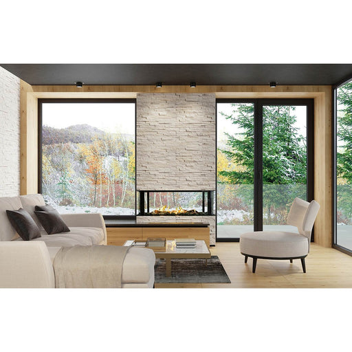 Sierra Flame Lyon 48" 4 Sided See Through Natural Gas Fireplace