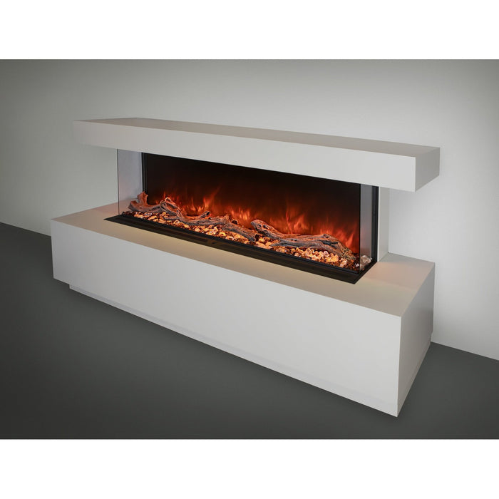 Modern Flames Landscape Pro Multi 96-inch 3-Sided / 2-Sided Built In Electric Fireplace