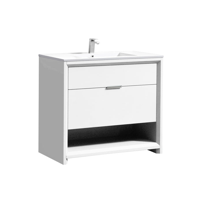 KubeBath Nudo Modern Bathroom Vanity