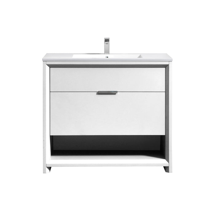 KubeBath Nudo Modern Bathroom Vanity