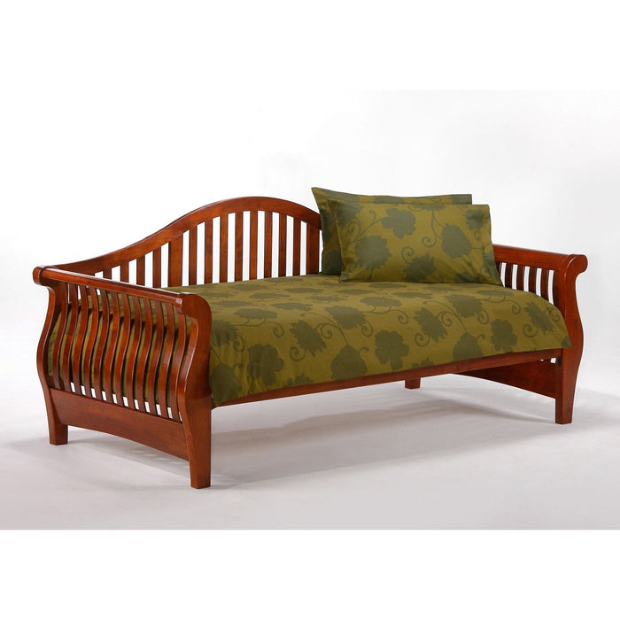 Night and Day Furniture Cherry Nightfall Daybed Complete