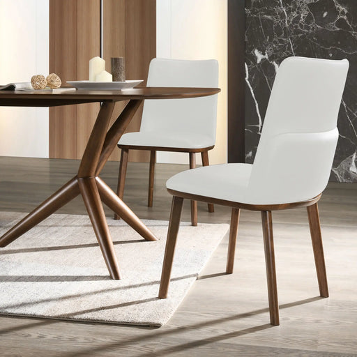 Bellini Modern Living Nino Dining chair White Nino WHT