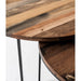 NovaSolo Barca Nesting Coffee Table Set Natural Boat Wood IMV 28021 L-S