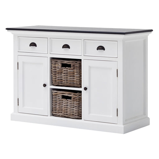NovaSolo Halifax Contrast Buffet with 2 Baskets Two-tone B129CT