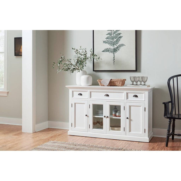 NovaSolo Halifax Buffet with 4 Doors 3 Drawers White B191