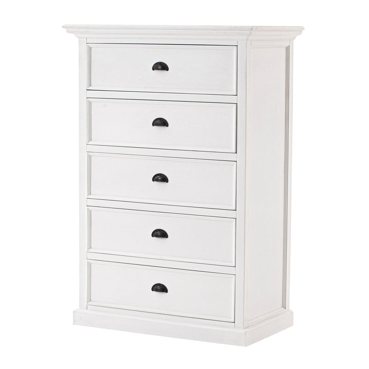 NovaSolo Halifax Chest of Drawers White CA616