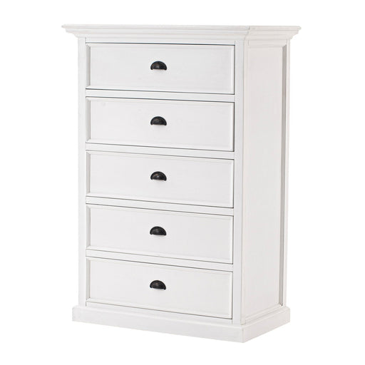 NovaSolo Halifax Chest of Drawers White CA616