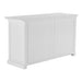 NovaSolo Halifax Classic Buffet with Glass Doors White BG127
