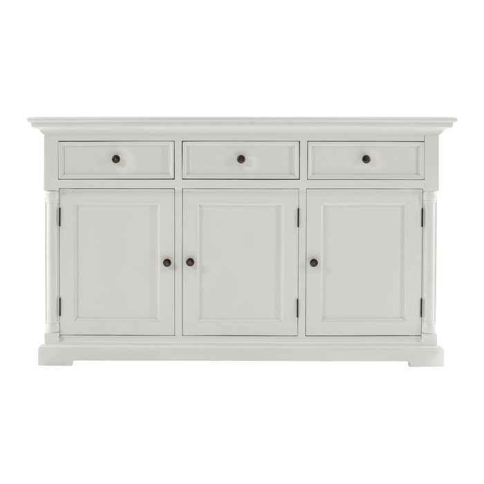 NovaSolo Provence Classic Sideboard with 3 doors White B185