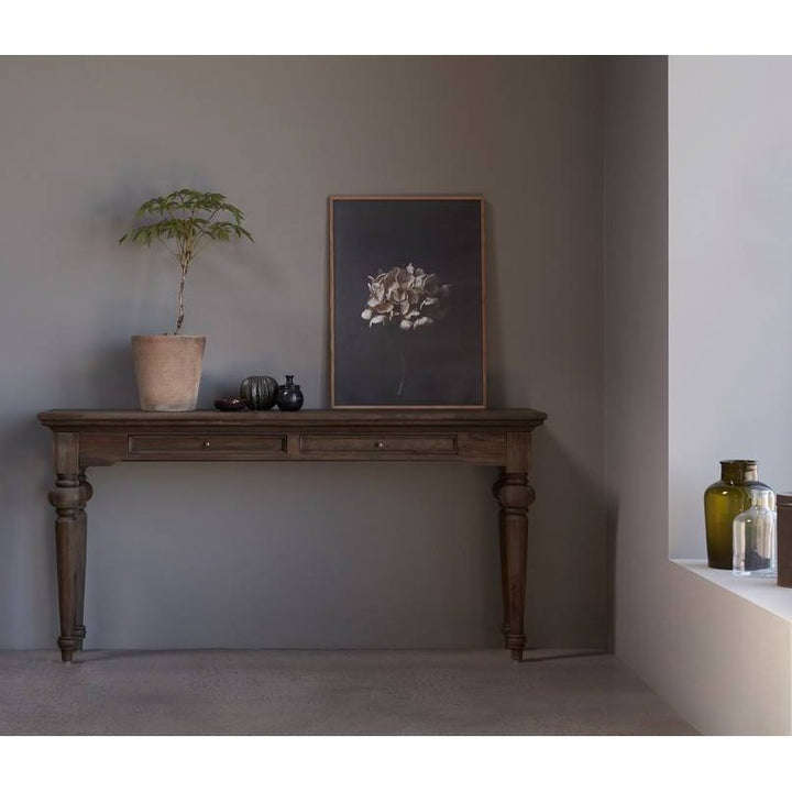 NovaSolo Hygge Console Table 55" Vintage Teak T902TK