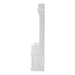 NovaSolo Halifax Entryway Coat Rack & Bench Unit with Basket White CA593
