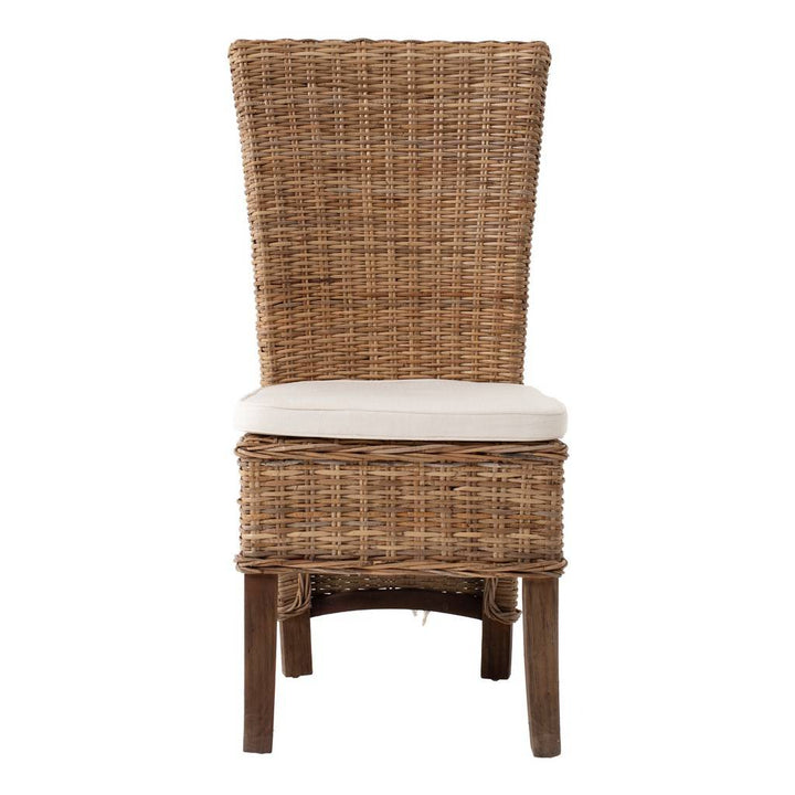 NovaSolo Wickerworks Salsa Dining Chair Natural Honey Set of 2 CR13