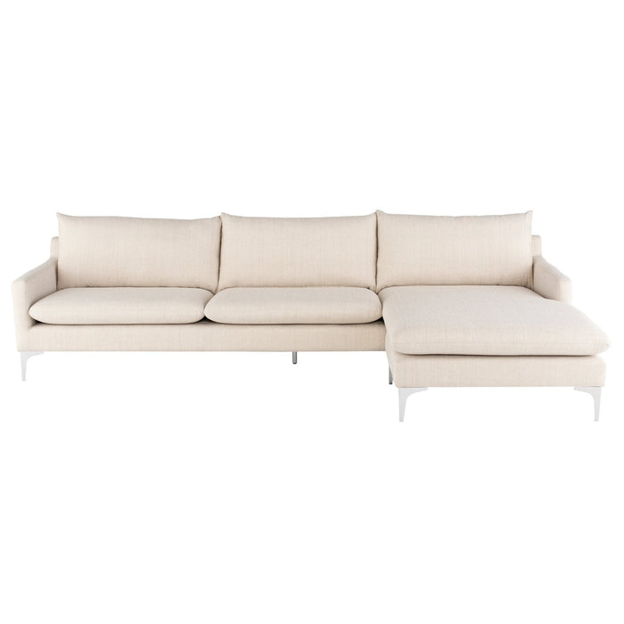 Nuevo Living Anders Sectional Sofa in Sand HGSC249