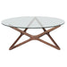 Nuevo Living STAR Walnut Wood Coffee Table HGEM370