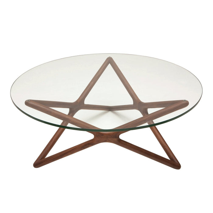 Nuevo Living STAR Walnut Wood Coffee Table HGEM370
