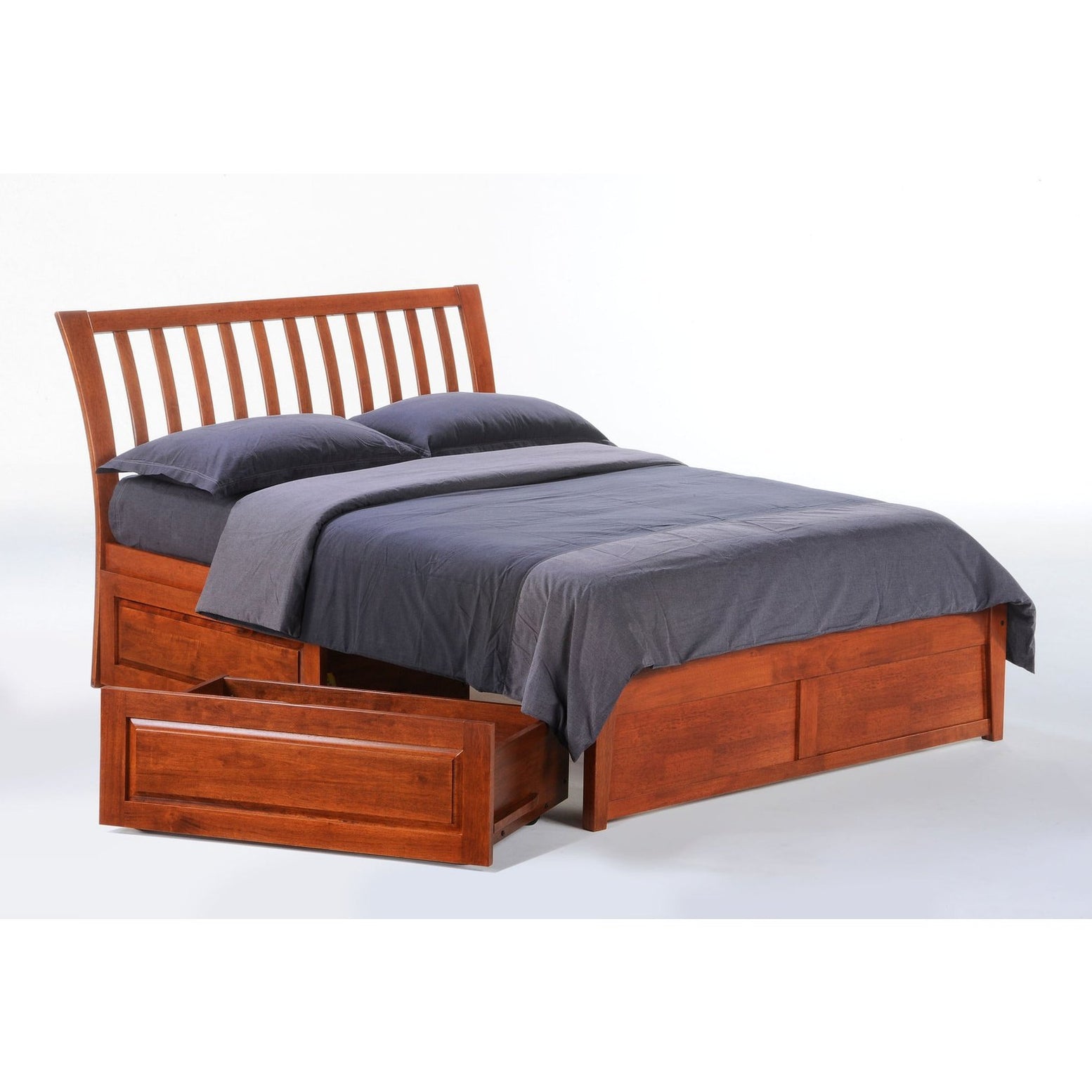 Night and Day Furniture Nutmeg Complete Bed (P-Series)