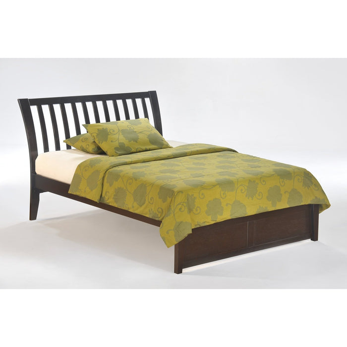 Night and Day Furniture Nutmeg Complete Bed K-Series