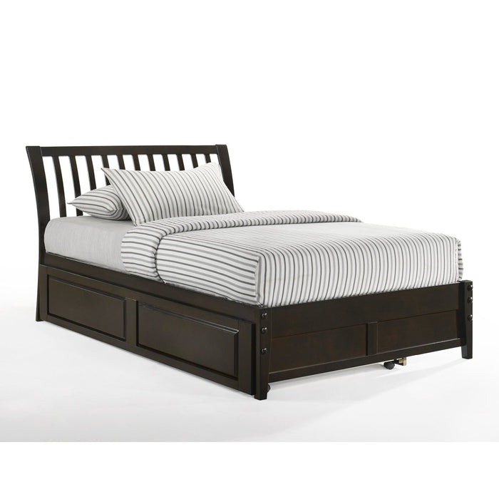 Night and Day Furniture Nutmeg Complete Bed K-Series