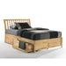 Night and Day Furniture Nutmeg Complete Bed K-Series