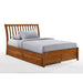 Night and Day Furniture Nutmeg Complete Bed K-Series