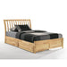 Night and Day Furniture Nutmeg Complete Bed K-Series