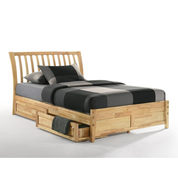 Night and Day Furniture Nutmeg Complete Bed K-Series