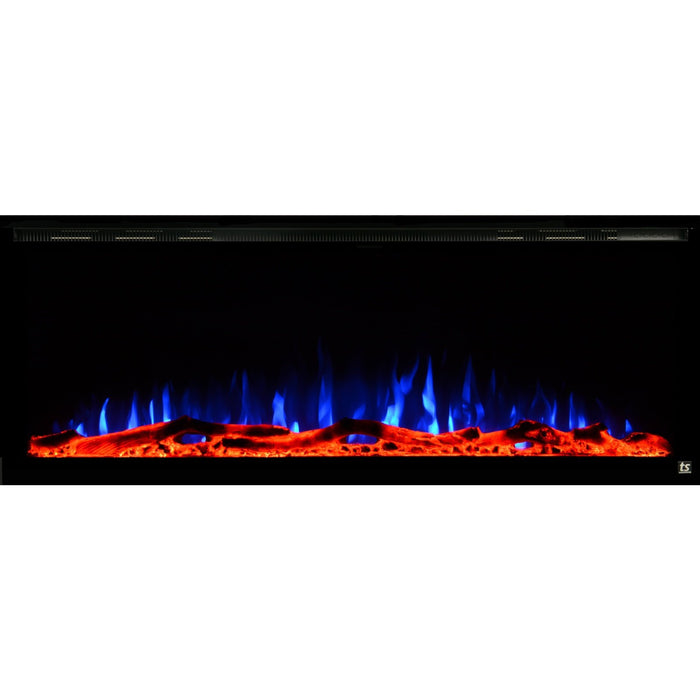Touchstone Sideline Elite 60 Inch Refurbished Recessed Electric Fireplace