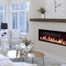 Modern Flames Orion Slim 100" Heliovision Virtual Recessed / Wall Mount Electric Fireplace