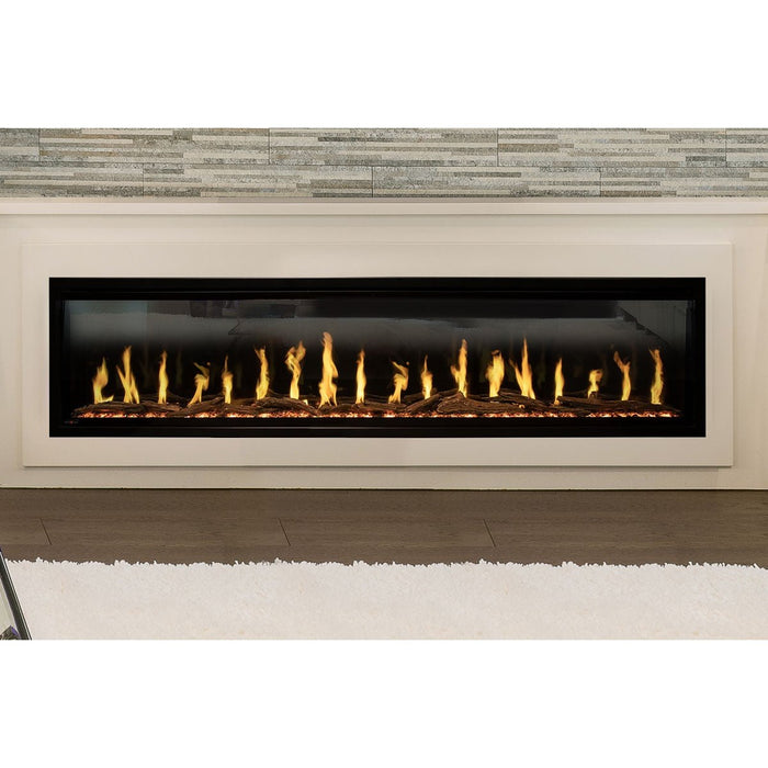 Modern Flames Orion Slim 76" Heliovision Virtual Recessed / Wall Mount Electric Fireplace