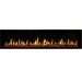 Modern Flames Orion Slim 60" Heliovision Virtual Recessed / Wall Mount Electric Fireplace