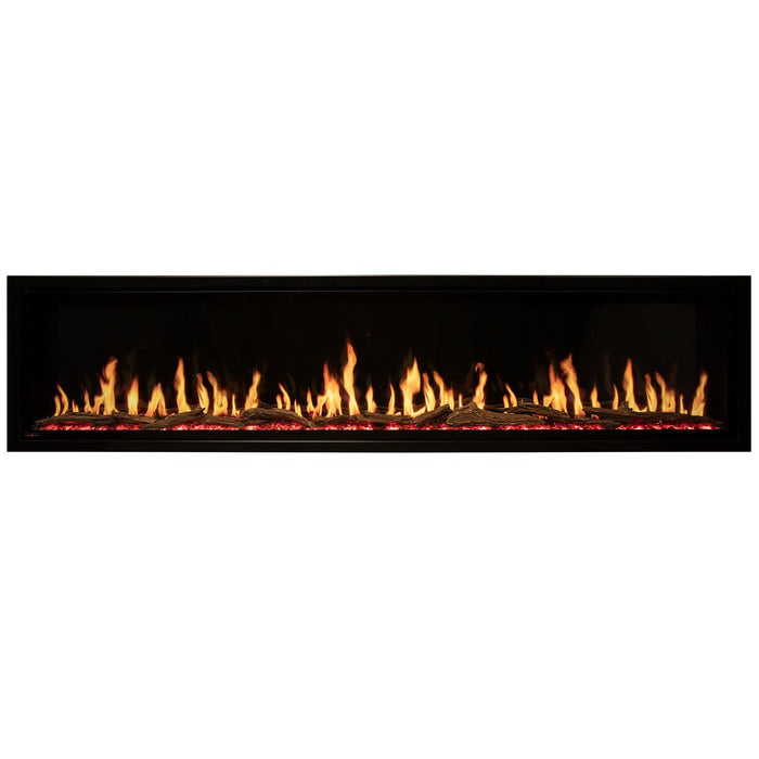 Modern Flames Orion Slim 76" Heliovision Virtual Recessed / Wall Mount Electric Fireplace