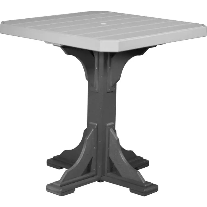 LuxCraft 41" Bar Height Square Table