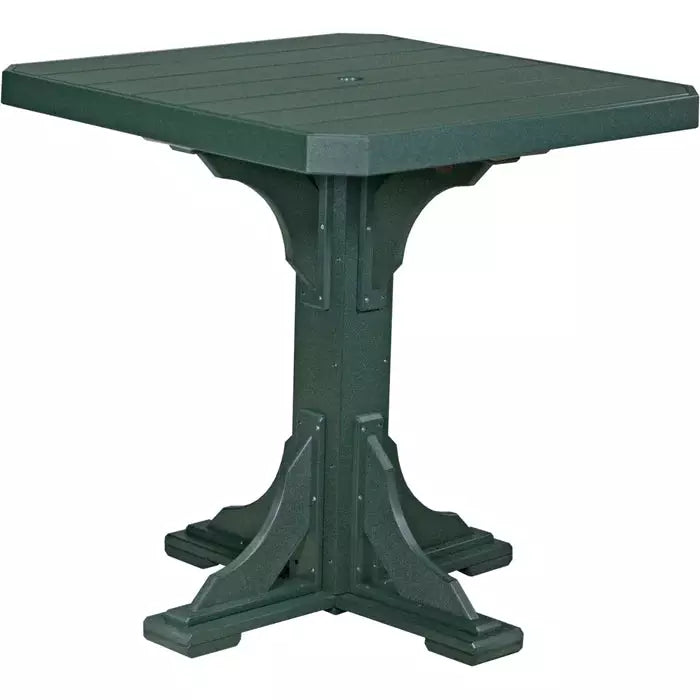 LuxCraft 41" Bar Height Square Table