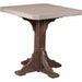 LuxCraft 41" Bar Height Square Table