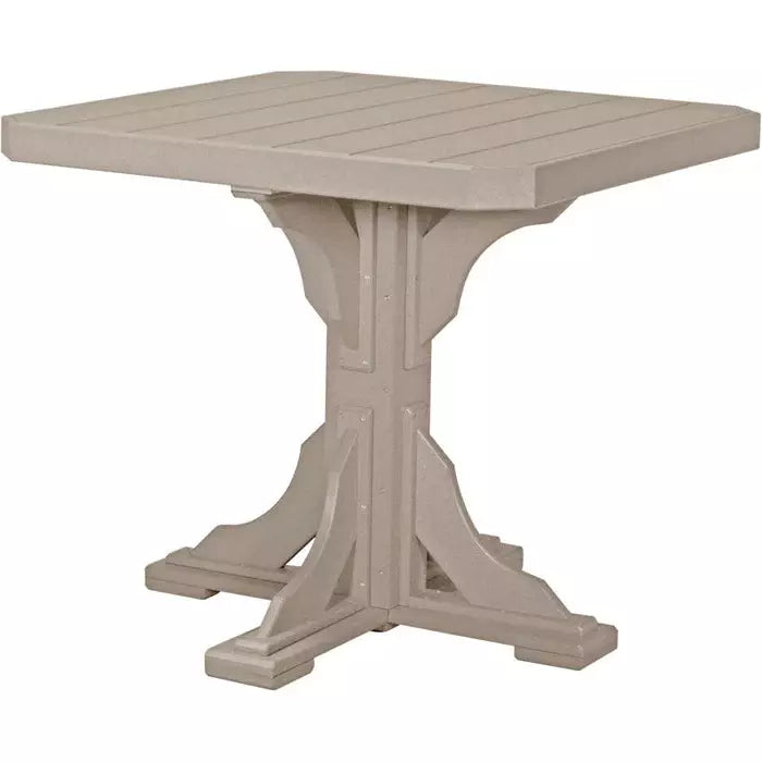 LuxCraft 41" Counter Height Square Table