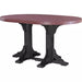 LuxCraft 4’x 6’ Bar Height Oval Table