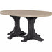 LuxCraft 4' x 6' Counter Height Oval Table