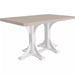 LuxCraft 4' x 6' Bar Height Rectangular Table