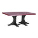 LuxCraft 4' x 6' Dining Height Rectangular Table
